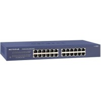NETGEAR 24-Port Gigabit Ethernet Unmanaged Switch- Desktop/Rackmount, and ProSAFE Limited Lifetime Protection (JGS524 | 606449036459)