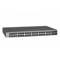 NETGEAR 48-Port Gigabit Ethernet Smart Managed Pro Switch (GS748T) – with 4 x 1G SFP, Desktop/Rackmount, and ProSAFE(606449098259)