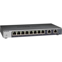  NETGEAR 10-Port Gigabit/10G Ethernet Unmanaged Switch (GS110MX-100NAS) - 606449128864