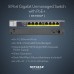 NETGEAR 8-Port Gigabit Ethernet Unmanaged PoE Switch (GS108LP) - with 8 x PoE+ @ 60W Upgradeable - 606449134957 