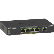 Netgear GS305P-200NAS 5-Port Gigabit PoE+ Compliant Unmanaged Switch - 606449151398