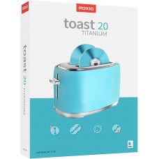 COREL Roxio Toast 20 Titanium | CD & DVD Burner for Mac | Digital Media Management Software Suite [Mac Disc] - RTOT20MLMBAM | 735163163155
