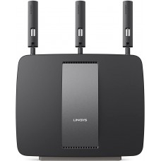 Linksys AC3200 Tri-Band Smart Wi-Fi Router with Gigabit and USB, Smart Wi-Fi App (EA9200, 745883668359) 