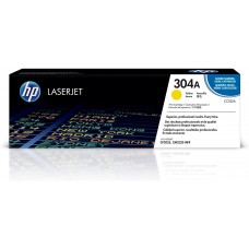 HP 304A Yellow Toner Cartridge | Works with HP Color LaserJet CM2320 MFP, HP Color LaserJet CP2025 Series | CC532A | 883585301515